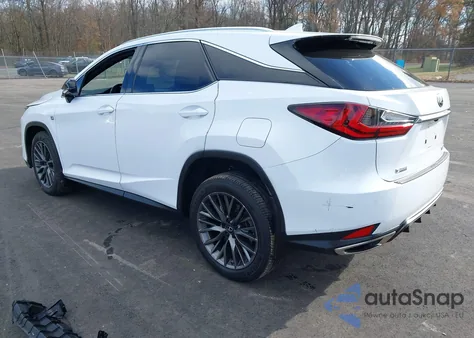 2022 Lexus Rx 350 F Sport z USA, uszkodzony, nr VIN 2T2YZMDA0NC313125